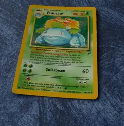 Pokemon Venusaur 18/130 Base Set 2 CCG Rare Holo TCG Pokemon - Image 1