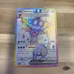 Espeon EX SVP 175 Promo NM RAW Pokemon TCG Scarlet & Violet - Image 1