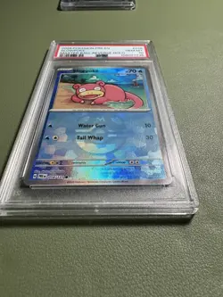 Pokemon 2025 Pre-Prismatic Evolutions Master Ball Reverse Holo Slowpoke PSA 10 - Image 2