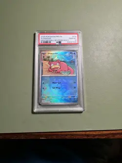 Pokemon 2025 Pre-Prismatic Evolutions Master Ball Reverse Holo Slowpoke PSA 10 - Image 3