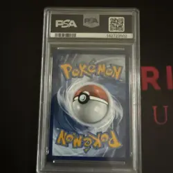 2025 Pokemon SVP Rocket's Persian ex Team Rocket Tin #218 PSA 10 - Image 2