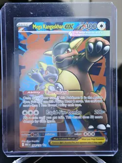 Pokemon Mega Kangaskhan EX 164/132 Me01: Mega Evolution Ultra Rare Full Art Holo - Image 3