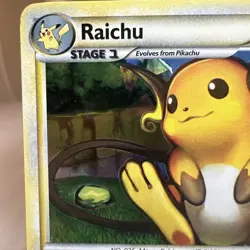 Pokemon TCG - Raichu - 10/123 - Holo - Rare - HeartGold SoulSilver - LP - Image 5