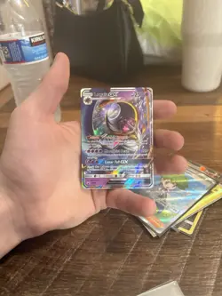 Lunala GX SM17 Pokemon Sun & Moon Black Star Promo Holo Rare TCG LP - Image 1