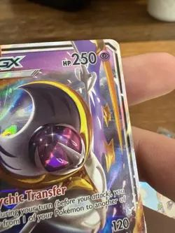 Lunala GX SM17 Pokemon Sun & Moon Black Star Promo Holo Rare TCG LP - Image 4