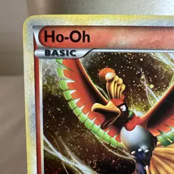Played Ho-Oh - Holo #HGSS01 Heartgold & Soulsilver Promo Pokemon TCG - Image 2