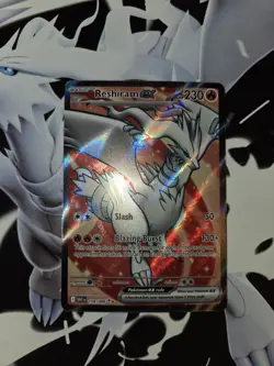 Pokemon TCG S&V White Flare Reshiram EX 158/086 English NM - Image 1