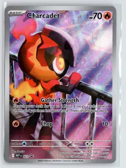 Pokemon ME: Mega Evolution Promo #022 Charcadet NM - Image 1