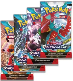 Pokemon Scarlet And Violet Paradox Rift Booster Pack - Free Gift Included - Image 1