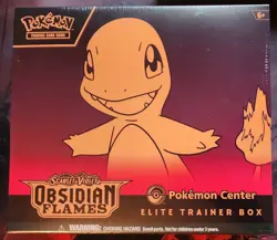 Obsidian Flames Pokemon Center Exclusive Elite Trainer Box - ETB - Sealed TCG - Image 1
