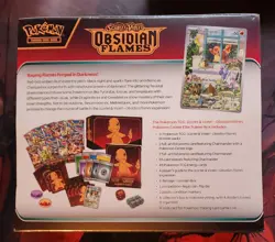 Obsidian Flames Pokemon Center Exclusive Elite Trainer Box - ETB - Sealed TCG - Image 2