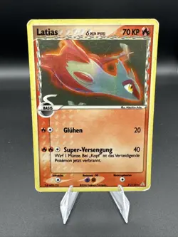 Latias δ Delta Species 21/110 Holo Rare Pokemon EX Holon Phantoms HP PL Deutsch - Image 1