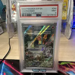 Pokemon Charmander Holo Promo Sv: Scarlet & Violet 044 2023 PSA 9 - Image 1