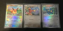 50 Card Pokemon TCG Prismatic Evolutions Poke Ball Pattern Holo Lot! UMBREON! - Image 3