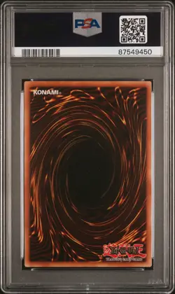 2008 YU-GI-OH! ANNIVERSARY PACK EN005 GYAKUTENNO MEGAMI PSA 9 - Image 2
