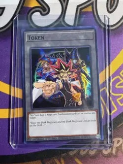 Yu-Gi-Oh! TCG Token TKN5-EN037 Yugi, Dark magician, And Dark Magician Girl🔥 - Image 1