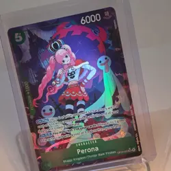One Piece OP14-033 Perona SR Alt Art OP14 The Azure Sea's Seven English NM - Image 2