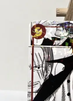 One Piece Manga Alt Art Shanks Holo op01-120 JUMP JPN mini Promo Perforated - Image 4