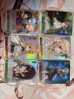 weiss schwarz Sneaker Bunko Vol 2 53 Card SR Lot - Image 4