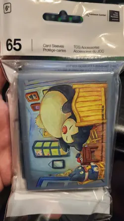 Pokemon x Van Gogh Museum: Munchlax & Snorlax The Bedroom 65 Card Sleeves - Image 1