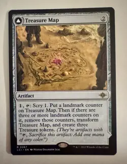 Treasure Map - 267 - LCI - NM - MTG Magic the Gathering - Image 1
