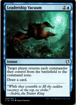 Magic the Gathering Leadership Vacuum Commander 2019 x1 MTG Free Shipping! - Image 1