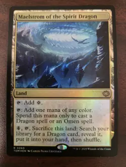 Maelstrom of the Spirit Dragon NM FOIL Tarkir: Dragonstorm MTG FREE SHIPPING - Image 1