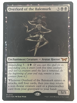 Overlord of the Balemurk (Foil) - MTG - Duskmourn: House of Horror - #113 - NM - Image 1