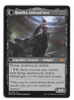 Henrika Domnathi #119 Innistrad: Crimson Vow NM - Image 2