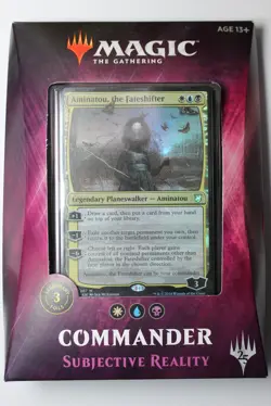 MTG Commander 2018 Deck Subjective Reality Magic the Gathering - Image 1