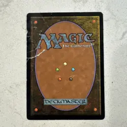 Magic the Gathering MTG Silence White Instant Damaged Condition - Image 2