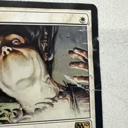 Magic the Gathering MTG Silence White Instant Damaged Condition - Image 3