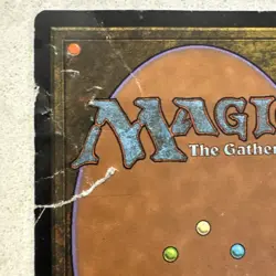 Magic the Gathering MTG Silence White Instant Damaged Condition - Image 4