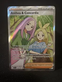 Anthea and Concordia 254/217 Ascended Heroes Pokemon TCG Full Art Trainer - Image 1