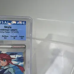 2021 Pokemon Shining Fates Skylar Full Art 072/072 CGC Gem Mint 9.5 #ML - Image 4