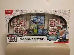 Pokemon 151 Blooming Waters Premium Collection Scarlet & Violet - Image 1