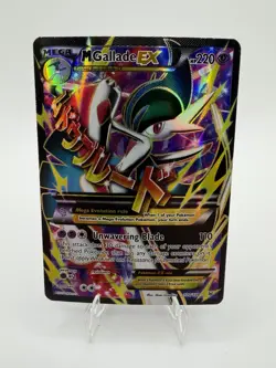 Pokemon M Gallade EX (100 Full Art) 100/108 Roaring Skies Holo - Image 1