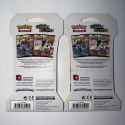 Pokemon Cosmic Eclipse Sleeved Booster Pack Lot Of 2 - Image 2