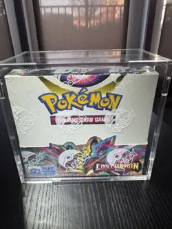Pokemon TCG Lost Origin Booster Box. Brand New Factory Sealed with Acrylic Case - Image 1