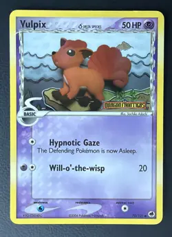 Vulpix ⭐ 70/101 Stamped Holo Common Dragon Frontiers 2006 Pokemon - Image 1