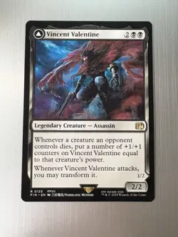 Vincent Valentine, Galian Beast - 125 - Magic: Final Fantasy MTG - Rare -Regular - Image 1