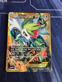 NM Pokemon TCG Shaymin EX 77a/108 Alternate Full Art, Gold XY Roaring Skies - Image 1