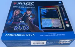 Magic The Gathering Universes Beyond Doctor Who Commander Deck NEW & SEALED!!! - Image 2