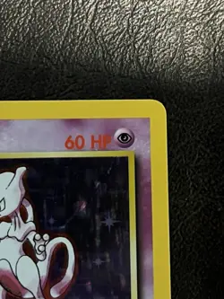 Pokemon Base Set MEWTWO Holo Rare 10/102 - Image 5