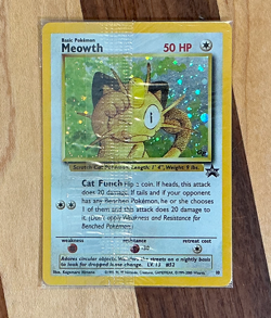 Meowth #10 Black Star Promo Gameboy Pokemon TCG WOTC Holo 2000 Factory Sealed - Image 1