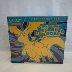 Pokemon TCG Mega Evolution Ascended Heroes ETB Elite Trainer Box Factory Sealed - Image 1