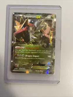 Tyrantrum EX XY70 HP Holo Black Star Promo 2015 Pokemon, XY Promos TCG English - Image 1
