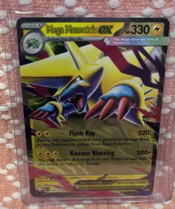 ⚡Pokemon TCG Double Rare - Mega Manectric ex 50/132 ME01: Mega Evolution (MEG) ⚡ - Image 1
