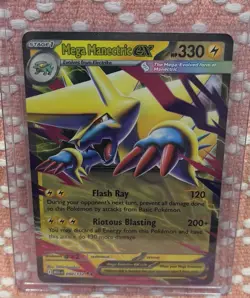 ⚡Mega Manectric ex 50/132 ME01: Mega Evolution (MEG) - Pokemon TCG Double Rare⚡ - Image 1