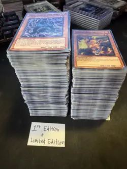 600+ Yu-Gi-Oh Card Lot (Holo's, 1st Edition) - Image 1